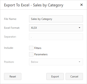 ExportToExcelDialog_Web