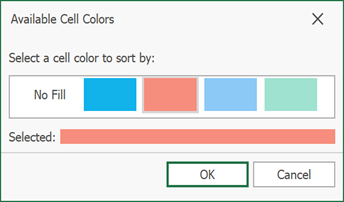 spreadsheet winforms sort by color dialog