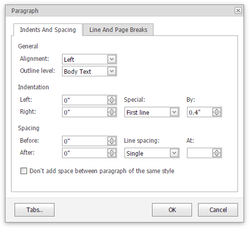 EUD_ASPxRichEdit_Home_ParagraphDialog