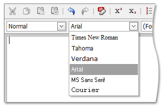 ASPxHtmlEditor-WorkingWithText-FontType