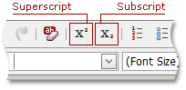 ASPxHtmlEditor-WorkingWithText-SuperscriptAndSubscript