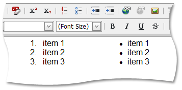 ASPxHtmlEditor-WirkingWithText-OrderedUnsortedListSample
