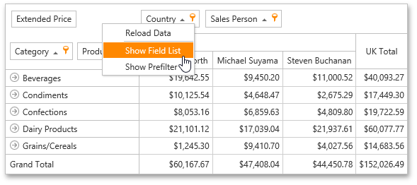 ASPxPivotGrid_FIeldsChoserMenu