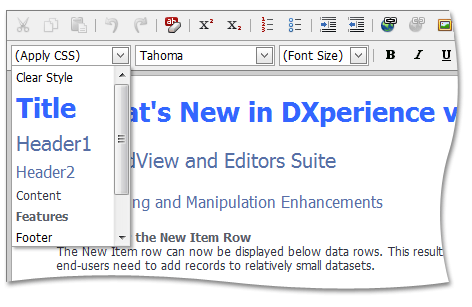 ASPxHtmlEditor-Buttons-ParagraphStyling