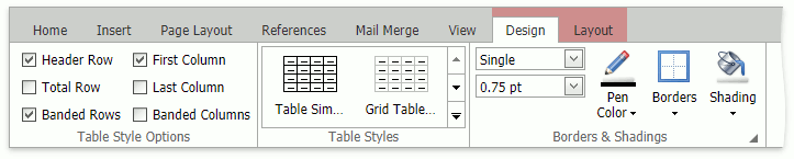 RichTextEditor-Tables-DesignTab