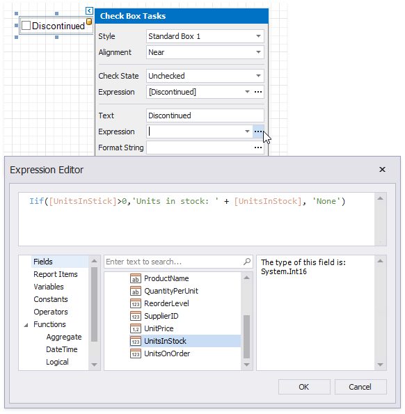 report-control-check-box-bind-to-data