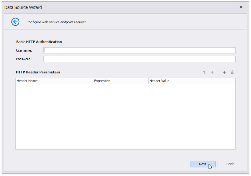 JSON-header-parameters