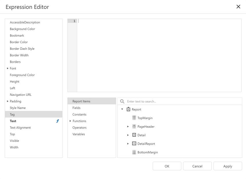 Expressions Overview | DevExpress End-User Documentation