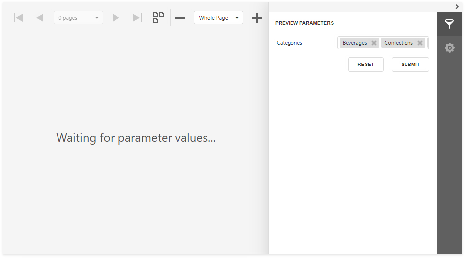 Specify default values for a multi-value parameter