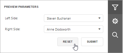 Reset parameter values to defaults